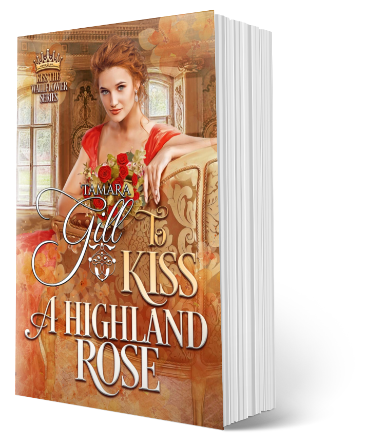 to kiss a highland rose paperback